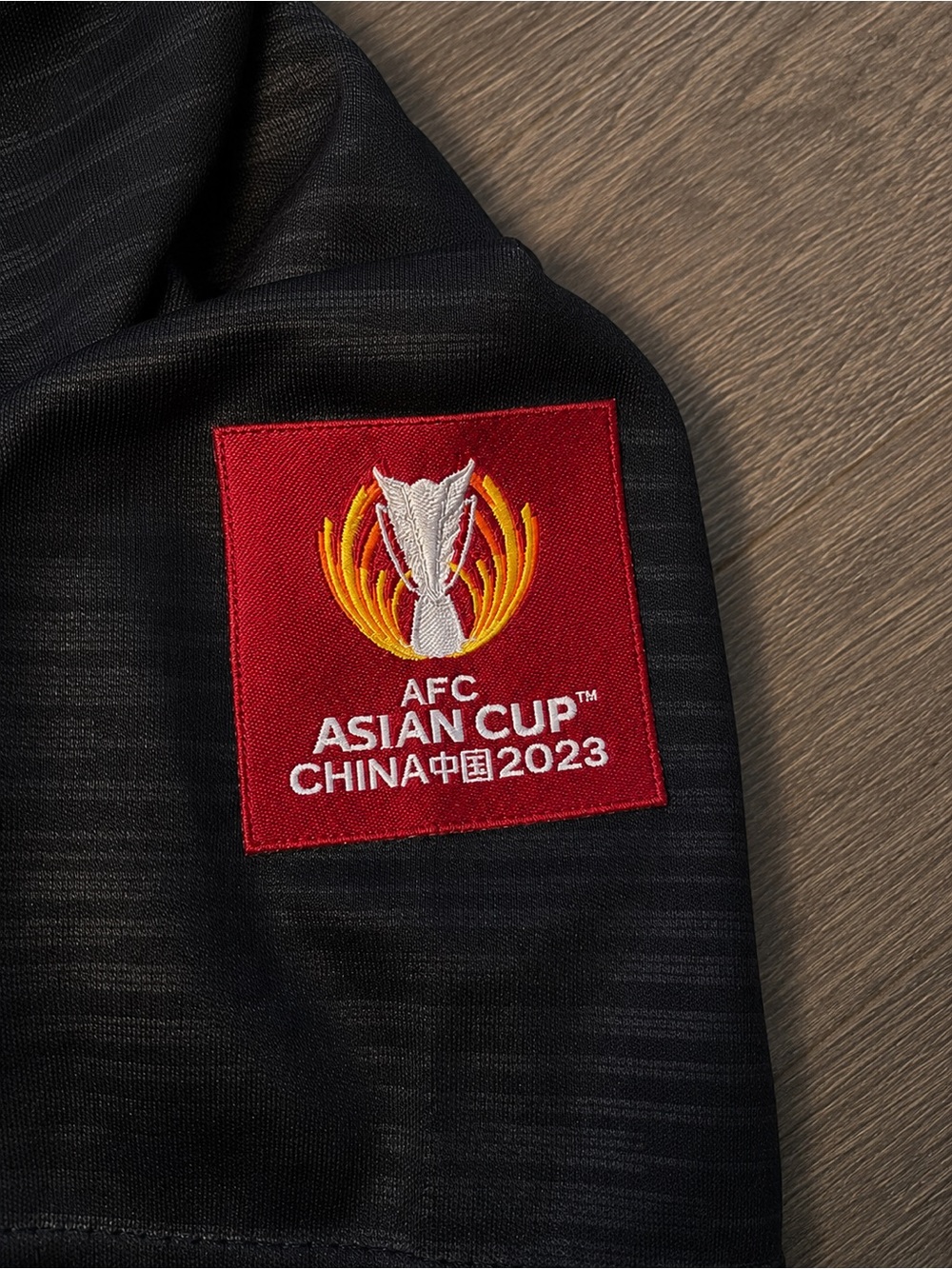 Warrix Thailand National Team Soccer Jersey Black Gold AFC Asian Cup 2023 Youth - Picture 4 of 6